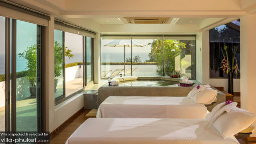 waterfall bay villa in kamala beach, phuket - 6 bedrooms